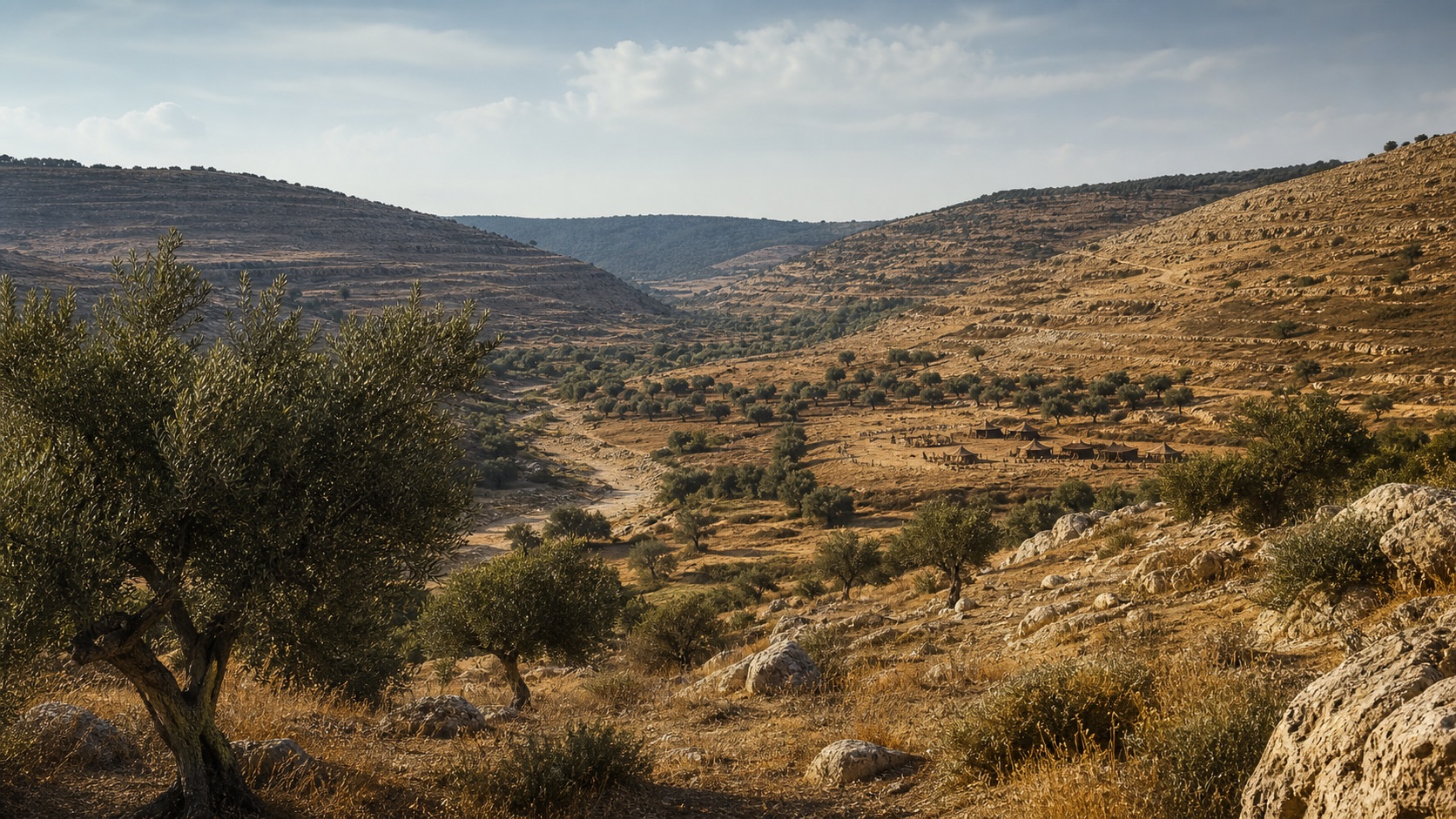 Valley of Elah landscape